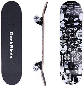 RockBirds Skateboards 31 Inch Pro