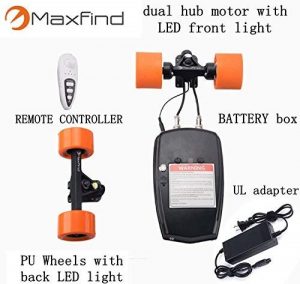 MaxFind Dual Motor Drive Kit for Electric Skateboard Longboard